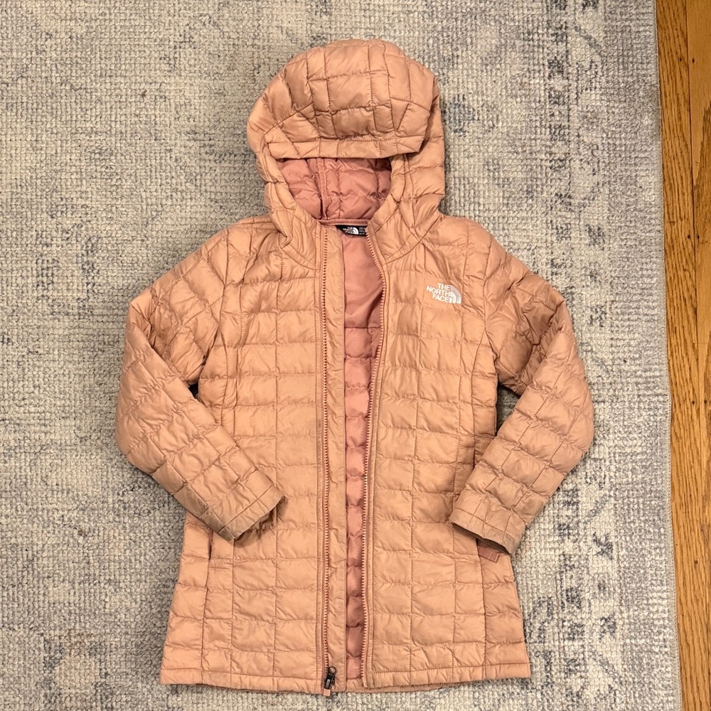 The North Face Kids Quilted Pink Jacket
